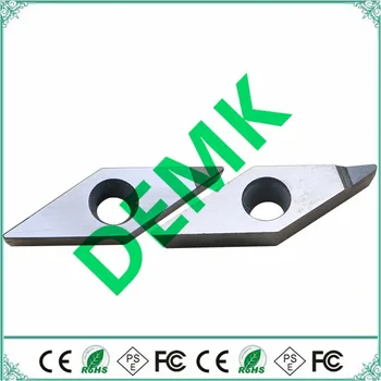 2 stk/sæt VCGT110302 VCGT110304 VCGT160402 VCGT160404 PCD CBN Diamant Skær Blade Indvendig Drejning Af Drejebænk til fabrik