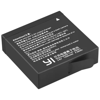 2stk For AZ16-1 XIAOMI YI II 4K-batteri + LCD-USB Dual Batería Oplader til Xiaomi Yi 4K Sport Action-Kamera
