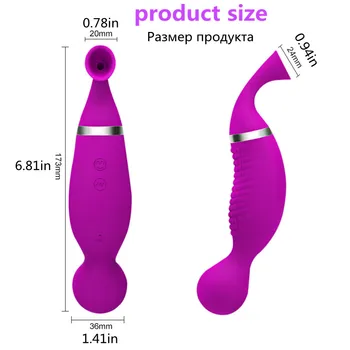 Kvinder, Sex Toy G-punkt dildo Vibrator silient Magic wand Massager Brystvorten Slikke, Sutte sex maskine Adult Oral sex Klitoris Stimulation