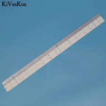 7 Lamper LED-Baggrundsbelysning Strip For Telefunken TF-LED32S27T2 32 inches Barer Kit Tv LED Bands LC320DXJ-SFA2 RDL320HY