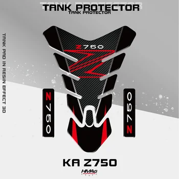 Motorcykel 3D-Z 750 Logo Gas Tank Cover Beskytter Puden Sticker Carbon Fiber Til Kawasaki Z750i