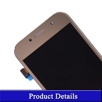 Super AMOLED LCD-For SAMSUNG GALAXY A5 2017 Duos A520 A520F A520K LCD-Skærm Touch screen Digitizer Assembly