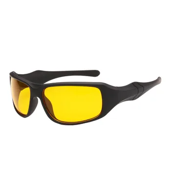 Vintage Nat Kørsel Briller Til Mænd, Kvinder Anti Glare Briller For Sikkerheden Kørsel Solbriller Elastisk Overflade, Sports Briller