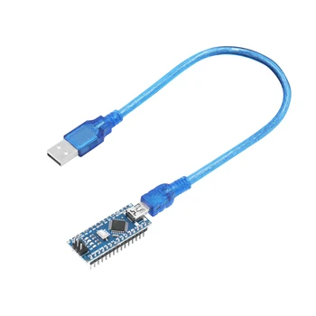 5PCS/MASSE Nano 3.0 ATmega328P Controller Board CH340 USB-Driver med Kabel til Arduino