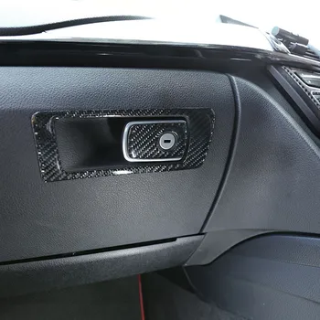 Carbon Fiber Til BMW 3-serie F30 F34 RHD Interiør dækpladen CD-Panel Trim Armlæn Gearskifte Dekorativ Ramme Klistermærker