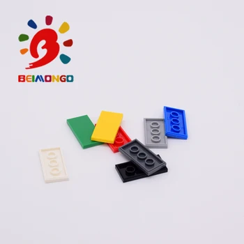 Gratis Forsendelse!BEIMONGO Blokke Fladskærms Fliser 2x4 byggesten 200PCS Uddannelse og Intelligent DIY Børnenes Legetøj kan være compitabled