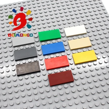 Gratis Forsendelse!BEIMONGO Blokke Fladskærms Fliser 2x4 byggesten 200PCS Uddannelse og Intelligent DIY Børnenes Legetøj kan være compitabled