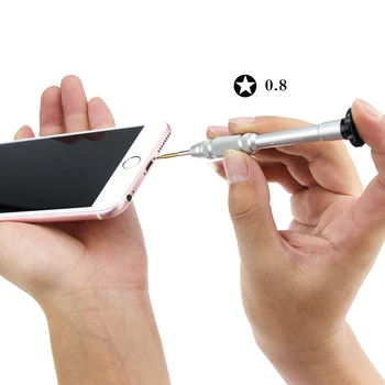 UANME 5 i 1 Skruetrækker Sæt til iPhone X til iPhone 8 7 6S 6 Reparation Værktøjer Åbning Adskille Kit Mobiltelefon Værktøj
