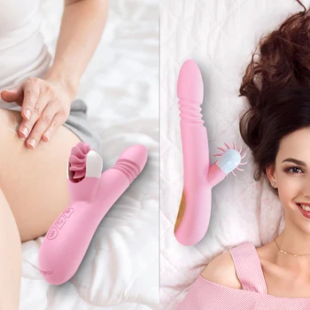 Rabbit Dildo for Kvinder Vibrationer Massageapparat Silikone Vagina, Klitoris Kvindelige Onani Enhed Kvindelige Masturbator Sex Legetøj