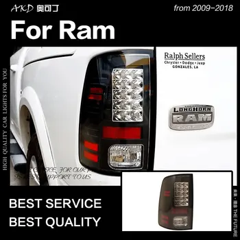 AKD Bil Styling til Dodge Ram baglygter 2009-2018 Ram1500 Ram2500 FØRT Hale Lampe LED-KØRELYS Signal Bremse Omvendt auto Tilbehør
