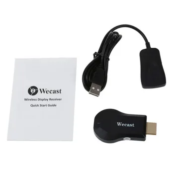 Original Wecast C2 Miracast Tv Stick DLNA Wireless WiFi Display TV Dongle HDMI-kompatible Streaming Media Player Spejling