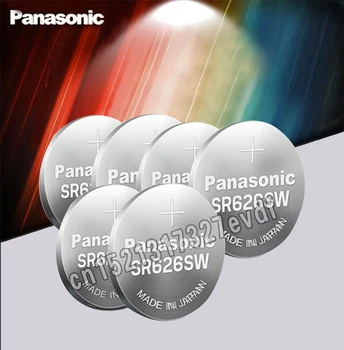 10stk Panasonic Oprindelige SR626SW Knap Celle Se Coin Batteri G4 377A 377 LR626 SR626SW SR66 LR66 sølvoxid Batterier