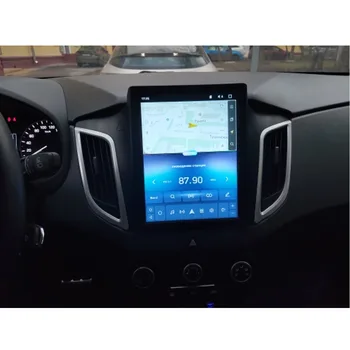 4G LTE Android 10 For Hyundai Creta IX25 2016 2017 2018 - 2020 Tesla Type Mms-Stereo Bil DVD-Afspiller Navigation GPS Radio