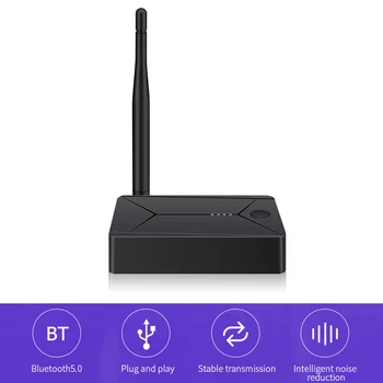 3 i 1 Bluetooth-5.0-Senderen TX13 Optical Coaxial AUX 3,5 mm Audio Converter for Husholdningernes Computer Tilbehør