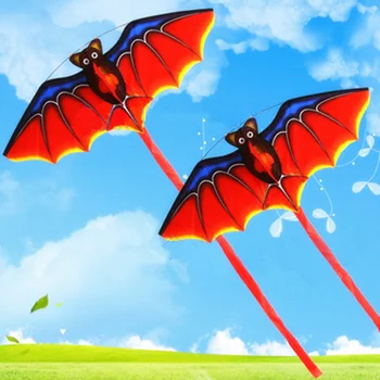 Nye Bat-Kite Dyr Kite Single-line Børns Kite Udendørs Sport Tidlig Uddannelse Aktivitet Vildt Kids Gift med Kite Line