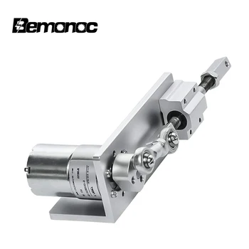 Bemonoc DIY Design Frem Cyklus 12V 24V Lineær Aktuator DC Gear Motor 12V 24V Actuador Lineal For Medicinsk Maskiner