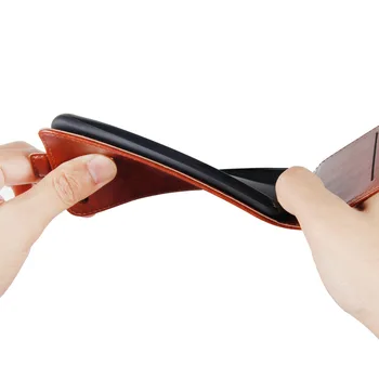 Luksus PU Læder Flip Case Lodret Åbne Ned Op Tilfældet For Xiaomi Redmi 7A Redmi 7 K20 Pro Tilfælde Mi 9T Pro Mi 9 Tilbage Tilfælde Coque