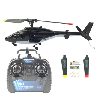2020 Ny Opgraderet Version RC Helikopter 6-Axis Gyro CC3D Flight Control Radio Elektronisk Hobby Legetøj RC fly Afstand 200 m