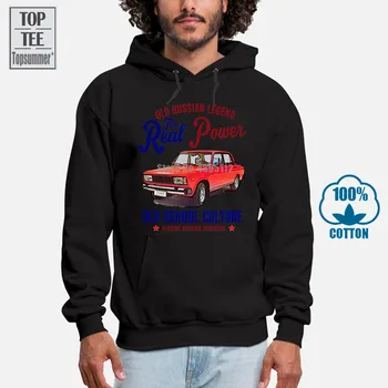 Russisk Bil Lada 2105 Hoodie Cool Hættetrøjer Pige Brugerdefinerede Logo Sjove Sweatshirt Bomuld Streetwear Sort Hættetrøje, Sorte Hættetrøjer