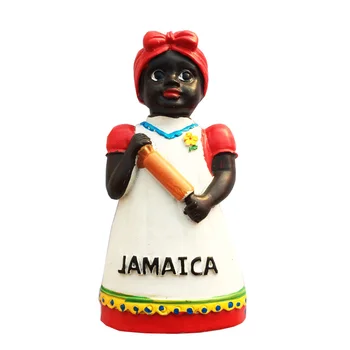 Jamaica Køleskab Magnet Souvenir-Kulturelle Landskab Fritid Ferie Hånd-malet Dekorative Kunst og Kunsthåndværk, Køleskab Mærkat