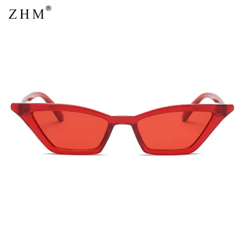 2020 Cat Eye Solbriller Kvinder Luksus Brand Designer Vintage Gennemsigtige Solbriller Kvindelige Retro Rød Sort Brillerne Nuancer