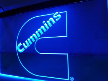 LG179 - Cummins Udstyr, Værktøj LED Neon Lys Tegn hænge tegn home decor håndværk