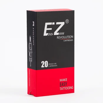 EZ Revolution Patron Tatovering Nåle Buede Magnum#12 0,35 mm Ru Long taper for Tattoo Maskine og Greb 20pcs/masse