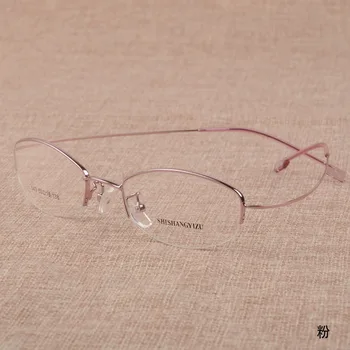Nye Ankomst Mænd Kvinder Halvdelen Uindfattede Brillestel Fleksibel Slanke Super Lys Unisex Briller Brille-Brillerne 2020 Mode