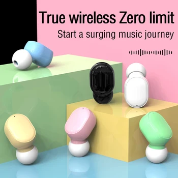 Mini-I-Øret Bluetooth-5.0 Øretelefon Touch Kontrol Headset Med Mic Sport Earbuds Trådløse HiFi-Håndfri Hovedtelefoner Til xiaomi