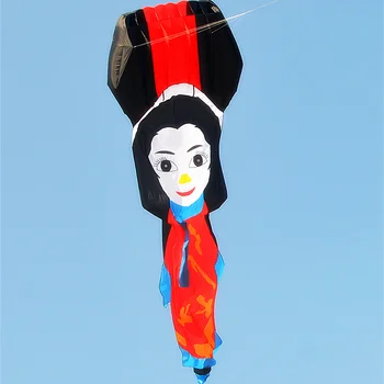4,5 m/10m Store Kinesiske Palace Skønhed Kite Bløde Kite Voksen Udendørs Sport Flyvende Værktøj rivestyrke, Sammenklappelig og Let At Flyve