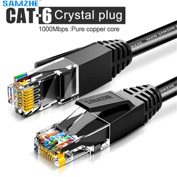 Rj45 Ethernet-Kabel Cat6 Lan-Kabel UTP CAT 6 RJ 45 netværkskabel 10m/30m/50m Patch kabel til Bærbar Router netværkskabel