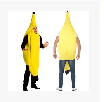 Banan kostume Halloween scenen tøj bryllup karneval bachelor party Festival Kostume Part rekvisitter polterabend