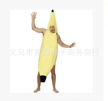 Banan kostume Halloween scenen tøj bryllup karneval bachelor party Festival Kostume Part rekvisitter polterabend