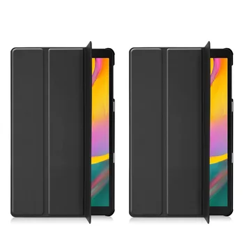 Taske til Samsung Galaxy Tab 10.1 2019 Tilfælde SM-T510 T500 T580 T550 T590 T290 T860 T725 Slim Læder Cover med Magnetisk Lukning Capa