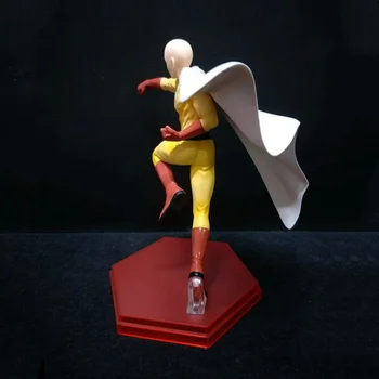En Punch Mand, Anime Figurer, Saitama Helte Legetøj PVC-Model Statue Handling Figur One Punch Mand, Juguetes Genos Collectible Figma