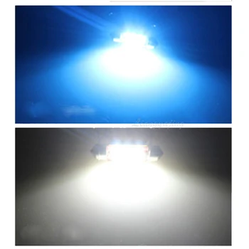 LED Interiør Lys Canbus-Fejl Gratis Kort Dome Nummerplade Lampe Lyser Kit Til BMW 5-Serien, M5 E39 E60 E61 F10 F11 1996-2017