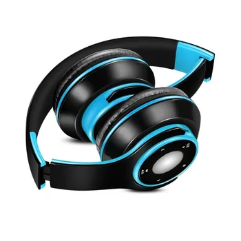 Indbygget MP3-Afspiller, Sports-Hovedtelefoner Trådløse Bluetooth Stero Headset med Mikrofon, Hovedtelefon Hovedtelefon for at Køre Fitness