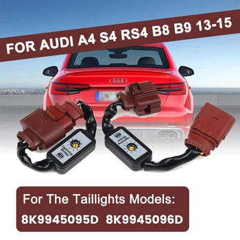 2stk LED Baglygte Add-on Modul Kabel Dynamisk Turn Signal Indikator ledningsnet Til Audi A4 S4 RS4 B8 B9 2013
