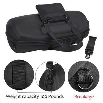 Bærbare Rejse Carry Case Cover Taske Til Ghettoblaster Den Trådløse Bluetooth-Højttaler Tilbehør Vandtæt Nylon Tasker