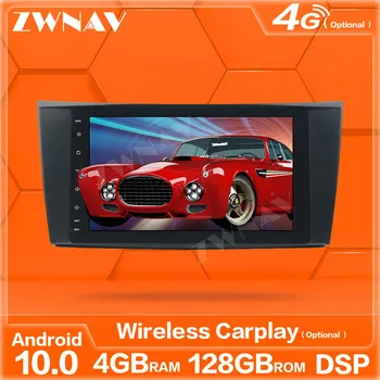 128GB Android 10 Tv Player Til Benz E-Klasse W211 CLS W219 G-Klasse W463 2002-2008 GPS Navi Auto Audio Radio Stereo Head Unit