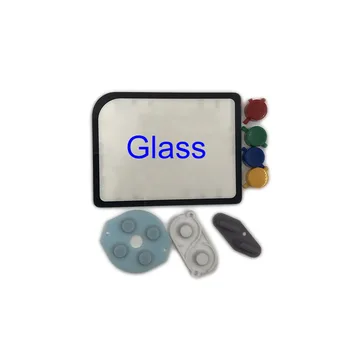 DIY Til Nintendo Game Boy Zero DMG-001 Plast Knapper Ledende Gummi Mod Kit-Glas Linse Protektor For Raspberry Pi
