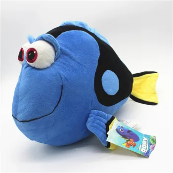 1piece 45cm=17.5 tommer enorm stor størrelse Dory de søde fisk Dory Anime Tegnefilm blød Plys legetøj for børn