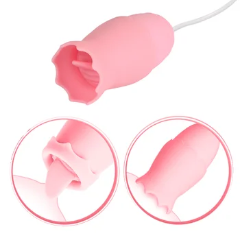20 Speed Fjernstyret Sexlegetøj Tunge Vibratorer Nipple Sucker Brystforstørrelse Håndsex Cunnilingus Klitoris Stimulator Vibrator