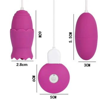 20 Speed Fjernstyret Sexlegetøj Tunge Vibratorer Nipple Sucker Brystforstørrelse Håndsex Cunnilingus Klitoris Stimulator Vibrator