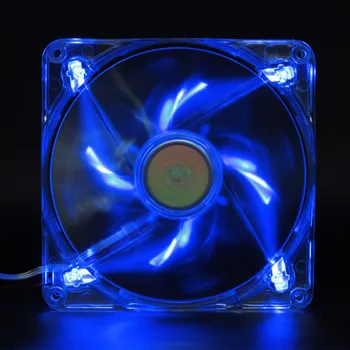 140mm LED ventilator computer fan a14025-10cb-3 mia-f1 14cm 12V 0.14 en 1000RPM stilhed rolig lysende LED ventilator