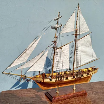 Skala 1/96 HARVEY 1847 træ-Skib kits+Opgradering dele kits
