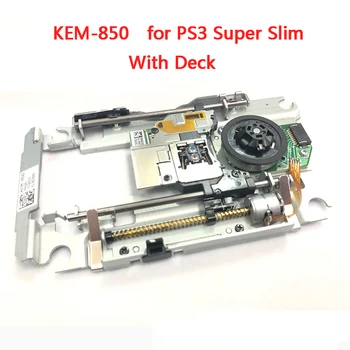 10stk Optiske Drev linse KEM-850 KEM850PHA Til PS3 Super slim Med Dæk Laser hoved