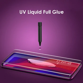 Akcoo Nano UV-flydende lim glas skærm protektor til OPPO Find X fuld dækning hærdet glas klart finde x skærm beskyttere