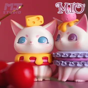 Overraskelse! l.o.l Børn Gåder Toy Børn Funy Donuts Kat Dukke Oprindelige Eftermiddagen Kitty Max Multi-Modeller, 8cm