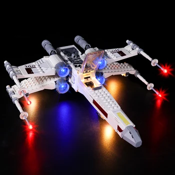 LED Lys Kit for Wars Luke Skywalker ' s X-Wing Fighter Belysning For 75301( Inkluderer Ikke Lego-Sæt )